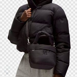 Lululemon athletica Black On My Level Crossbody Puffy Tote Bag Small 3L - NWT